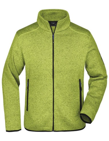 DAI-JN762-Mens Knitted Fleece Jacket